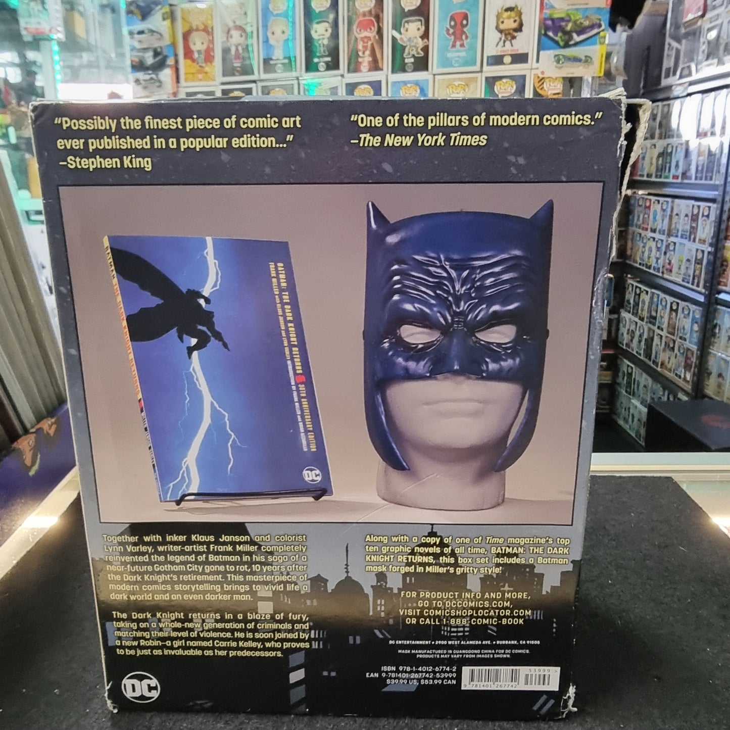 Batman: The Dark Knight Returns Book and Mask Set by Varney and Frank Miller