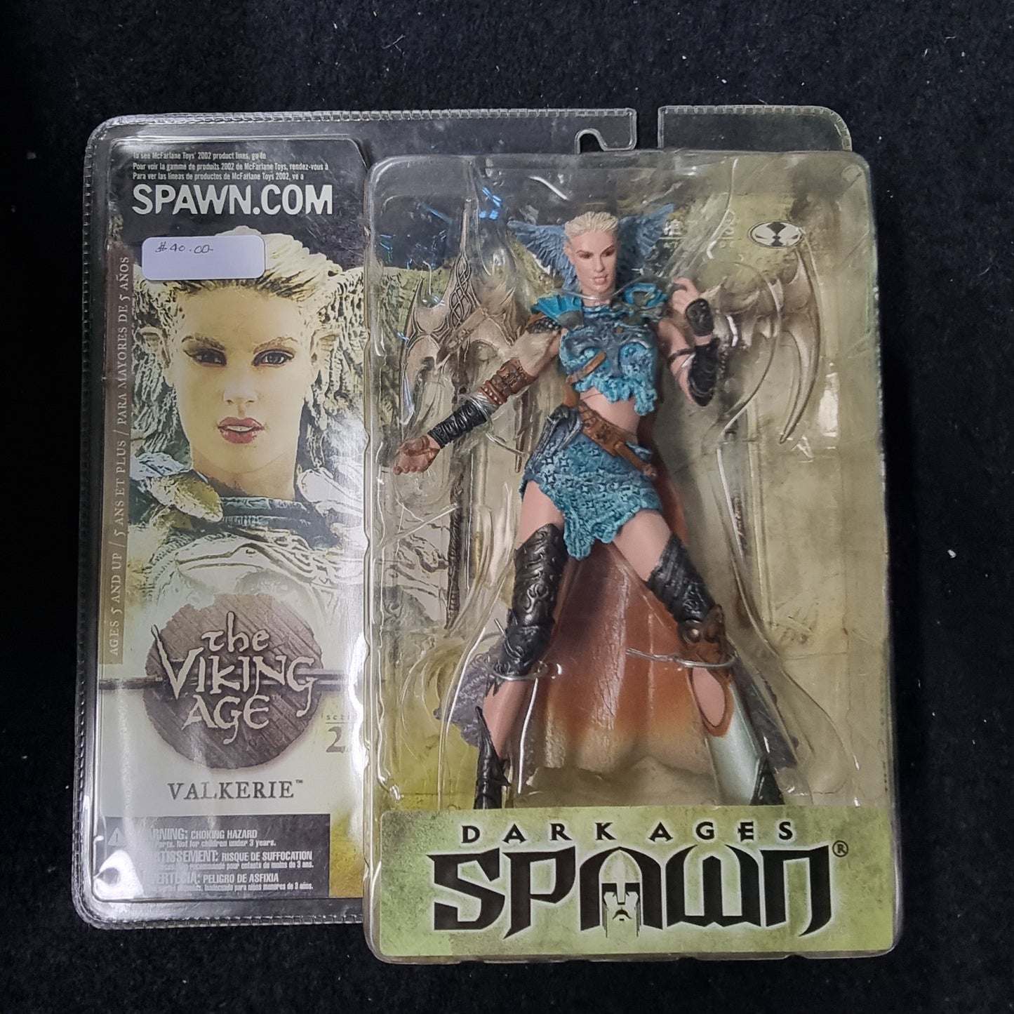 2002 Mcfarlane Dark Ages Spawn The Viking Age Valkerie Figure