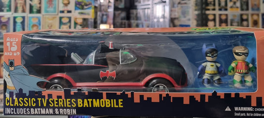 BATMAN CLASSIC TV SERIES MEZITZ BATMOBILE & FIGURES