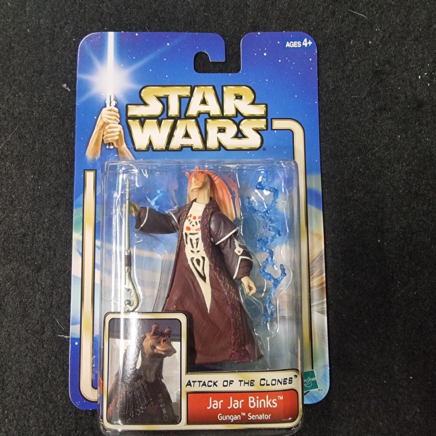 2002 STAR WARS ATTACK OF THE CLONES JAR JAR BINKS