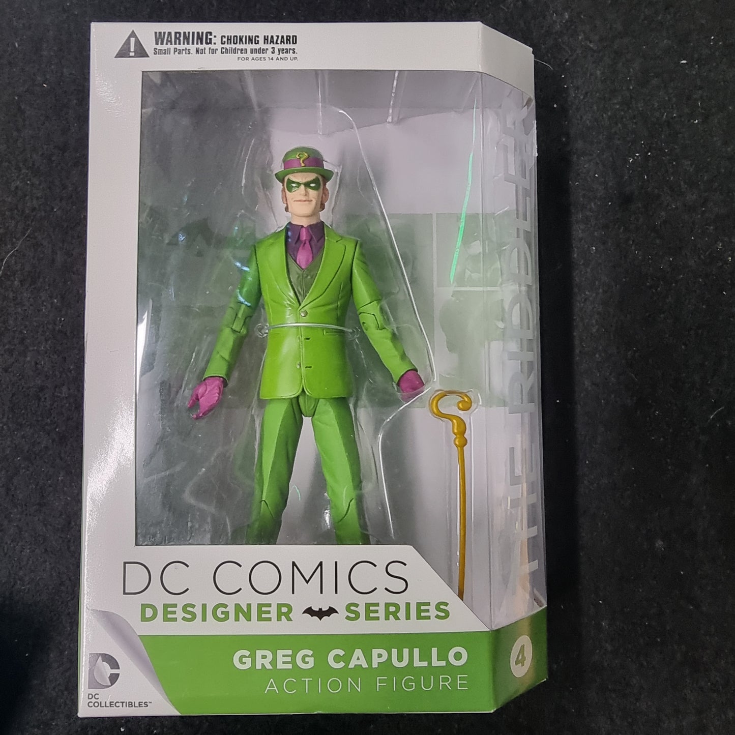 2014 DC Collectibles Toys Riddler Designer Series 7" Figure Greg Capullo