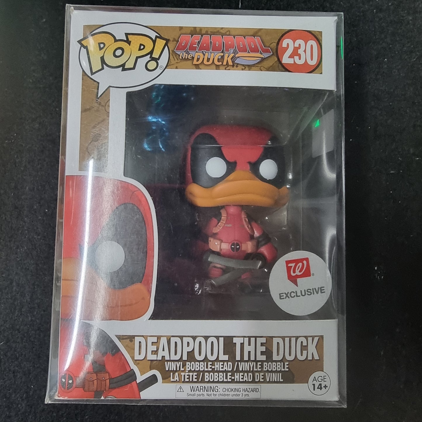 FUNKO POP DEADPOOL THE DUCK EXCLUSIVE #230