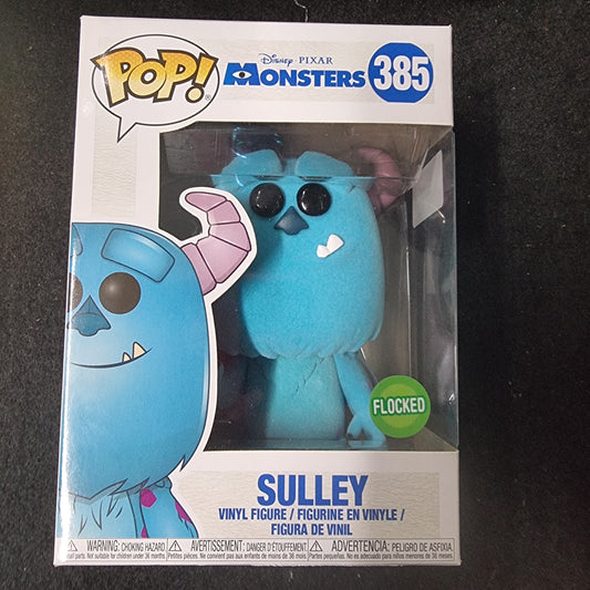 FUNKO POP DISNEY PIXAR MONSTERS SULLEY FLOCKED #385