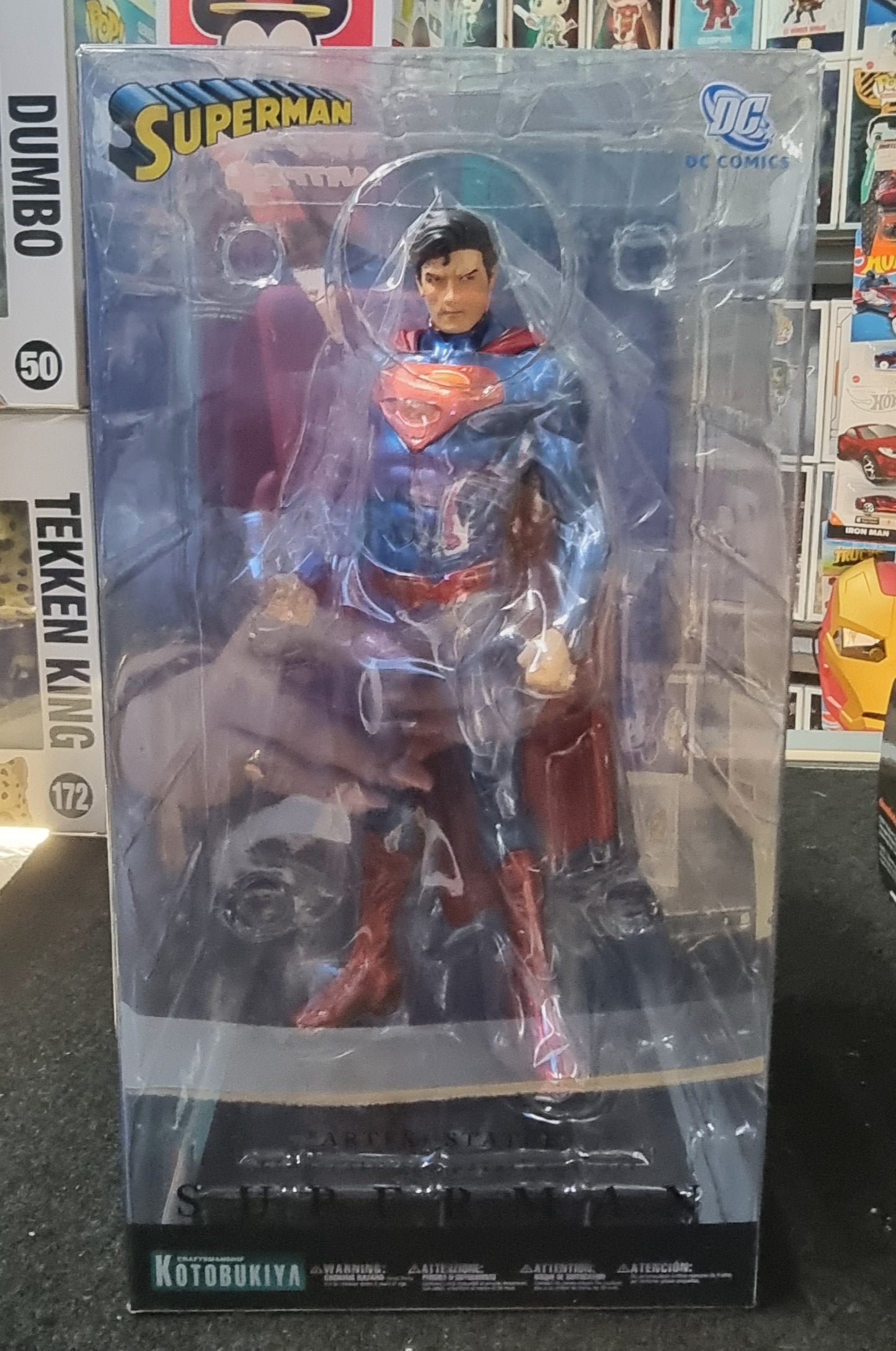 Superman Kotobukiya ArtFX+Statue, 1/10 Scale Pre-Painted