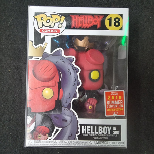 FUNKO POP HELLBOY IN SUIT 2018 SUMMER CONVENTION #18