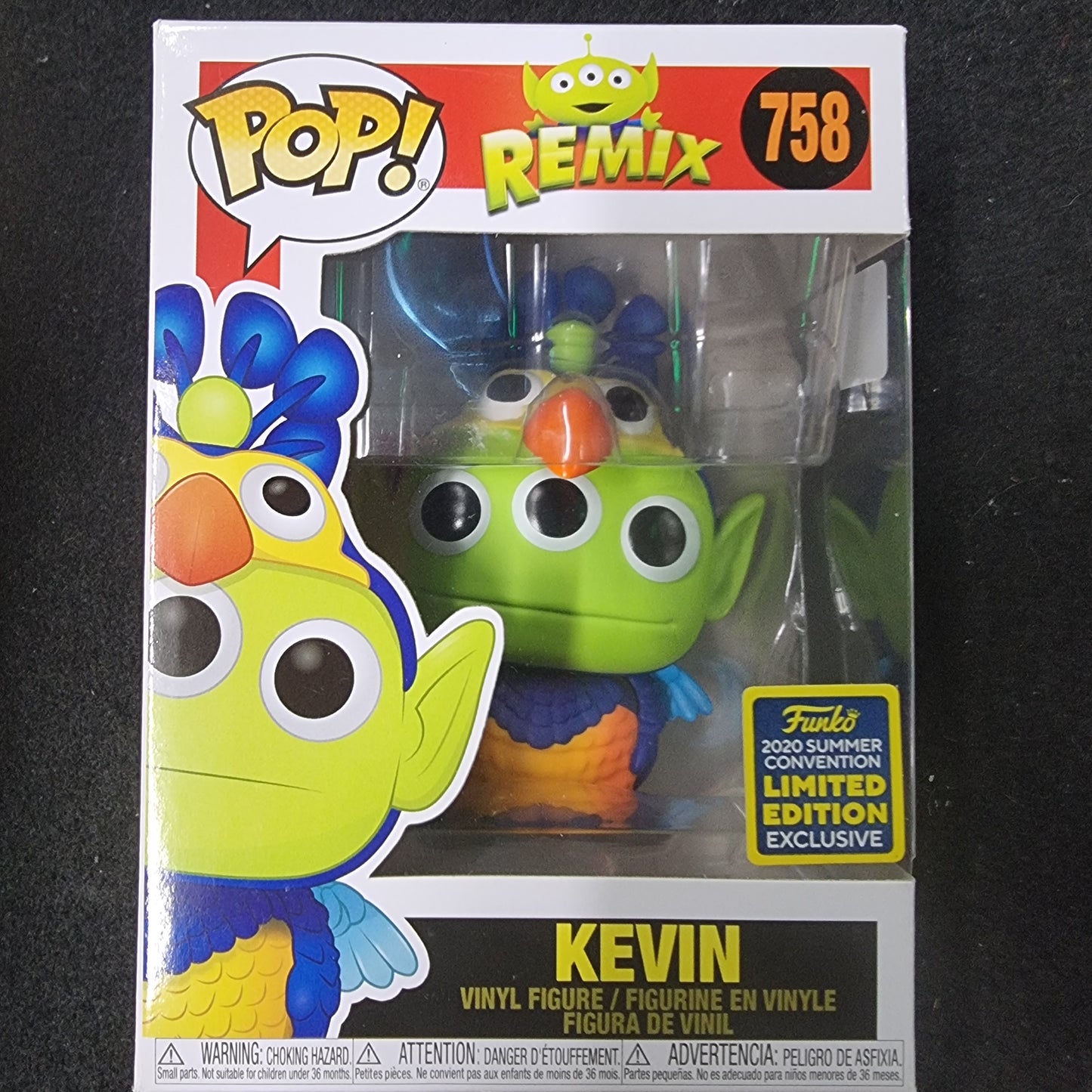 FUNKO POP REMIX KEVIN #758 2020 SUMMER CONVENTION LIMITED EDITION