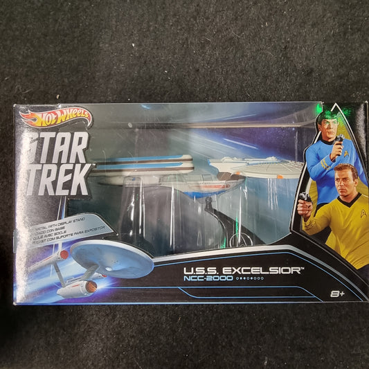 2013 Hot Wheels Star Trek USS Excelsior NCC-2000