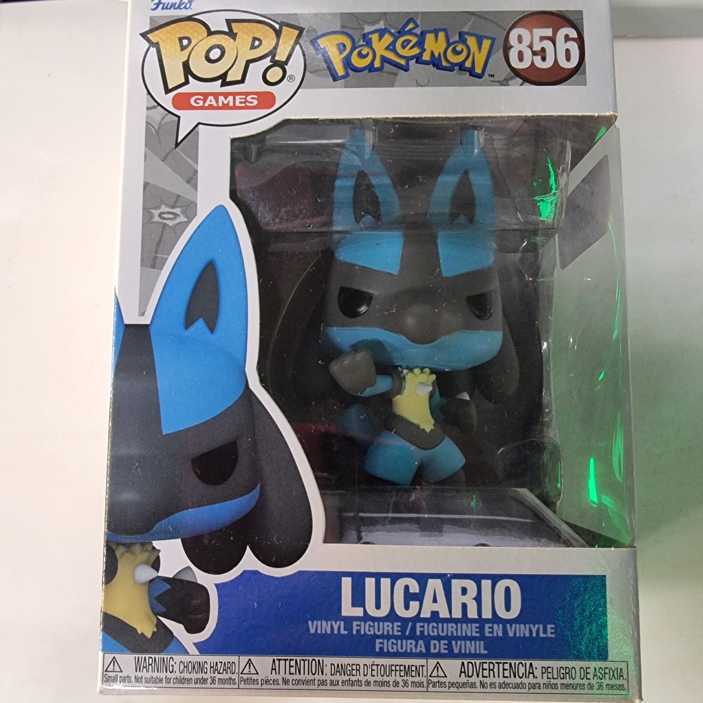 FUNKO POP POKEMON LUCARIO #856