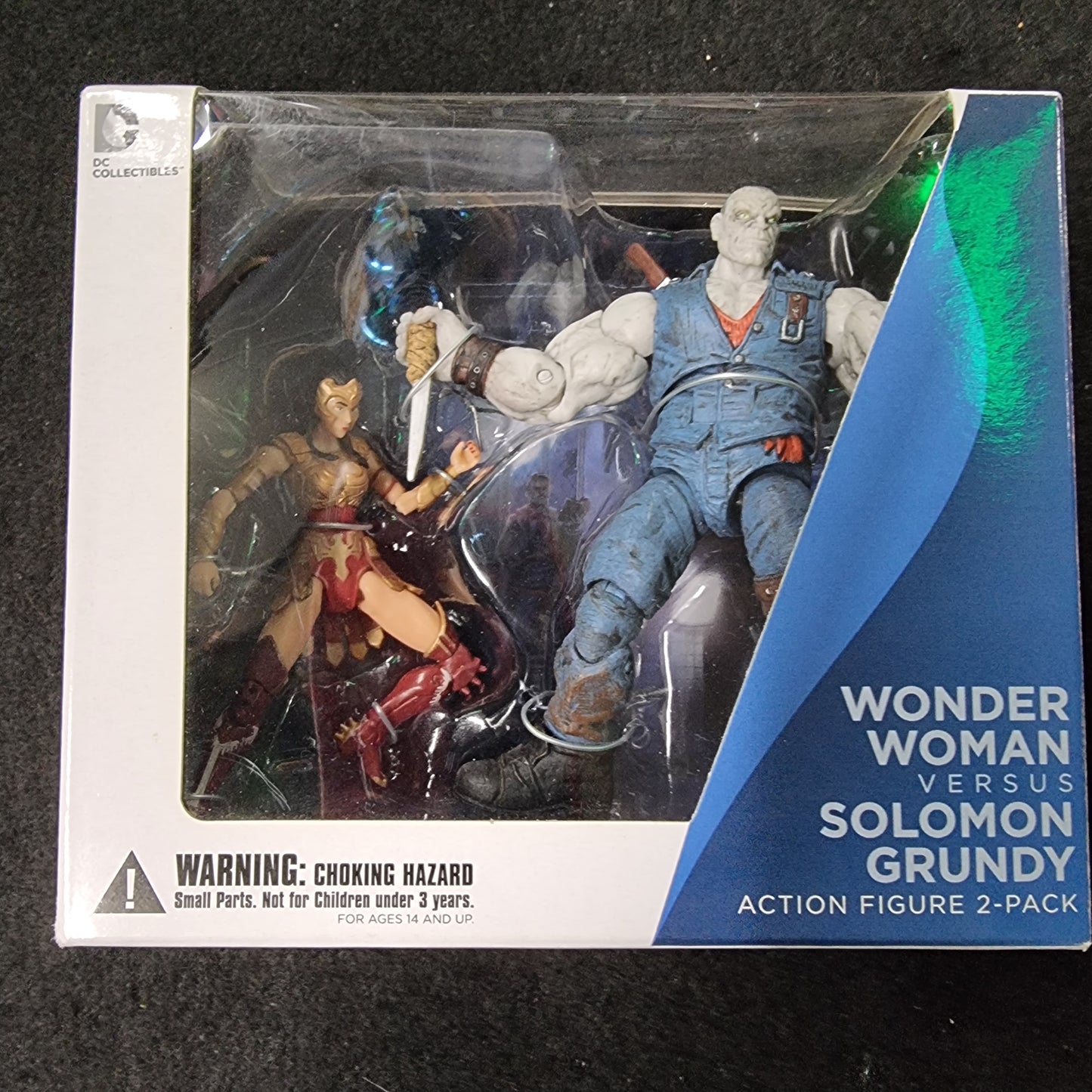 DC INJUSTICE GODS AMONG US WONDER WOMAN vs. SOLOMON GRUNDY Action Figure 2-Pack