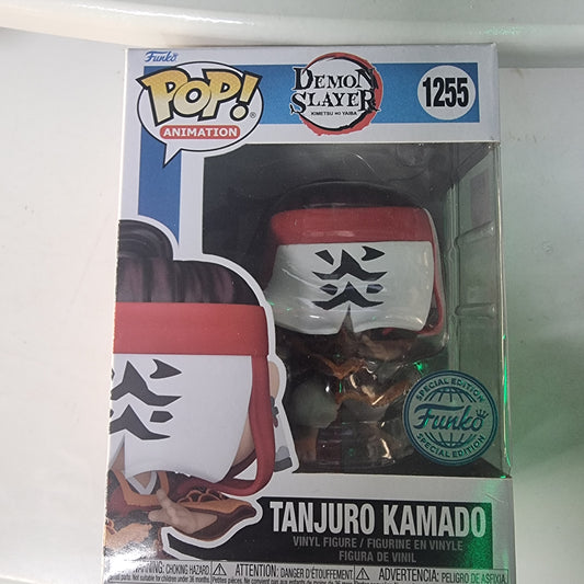 FUNKO POP DEMON SLAYER TANJURO KAMADO #1255 SPECIAL EDITION EDITION