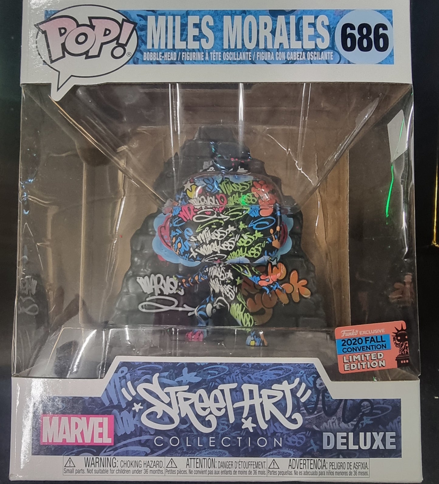 FUNKO POP MARVEL MILES MORALS STREET ART #686