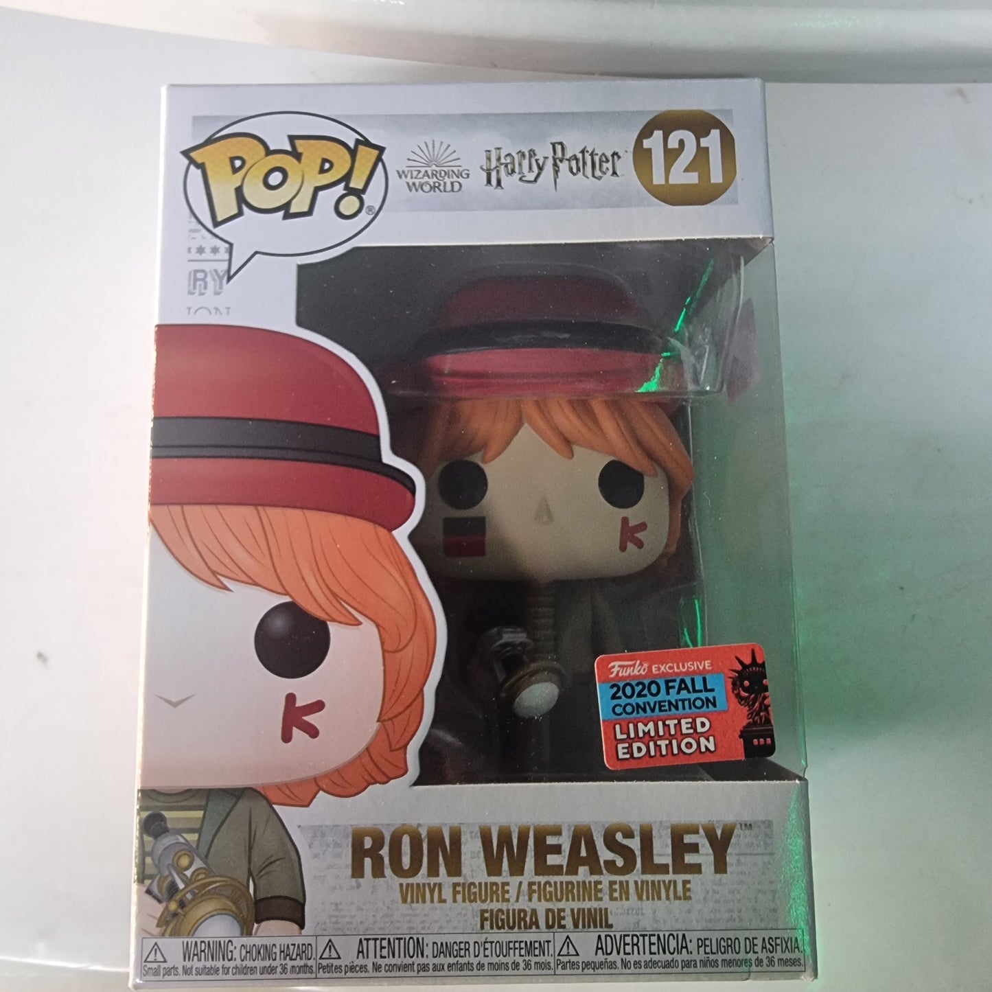 FUNKO POP HARRY POTTER RON WEASLEY #121  2020 FALL CONVENTION