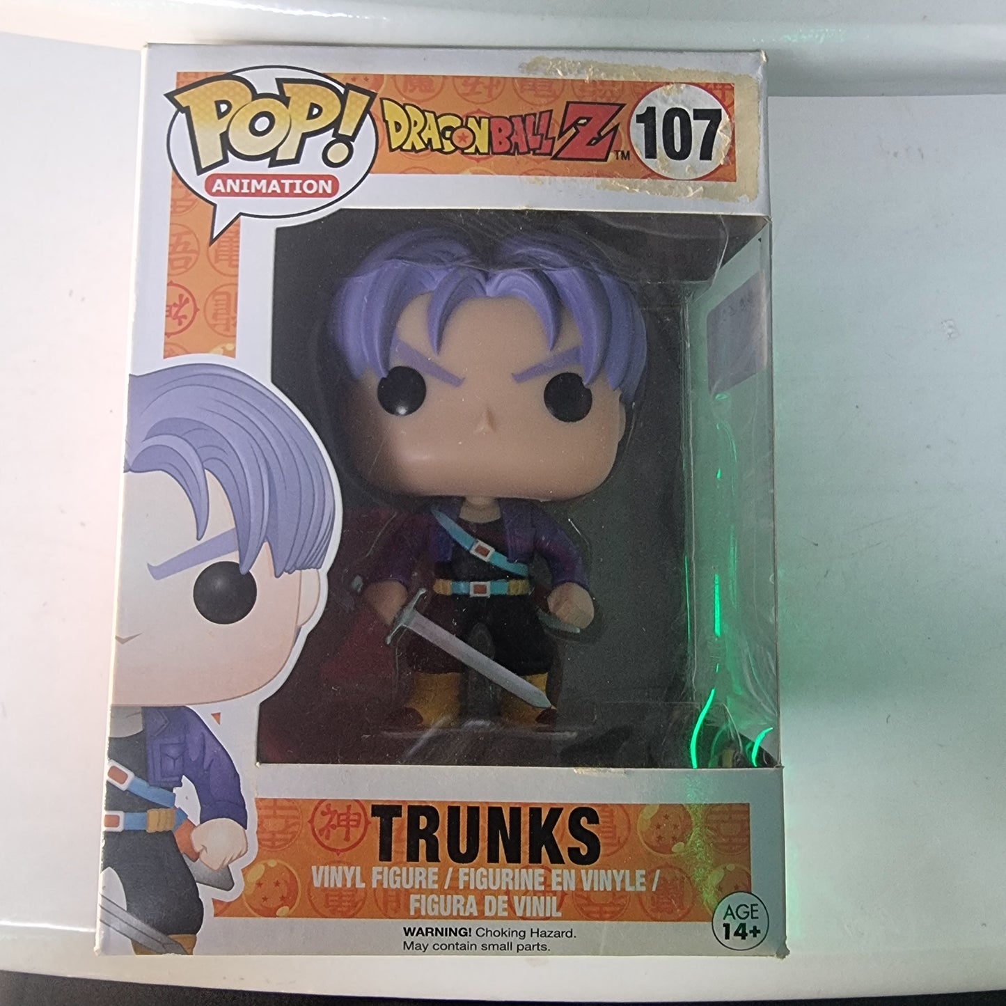 FUNKO POP DRAGON BALL Z TRUNKS #107