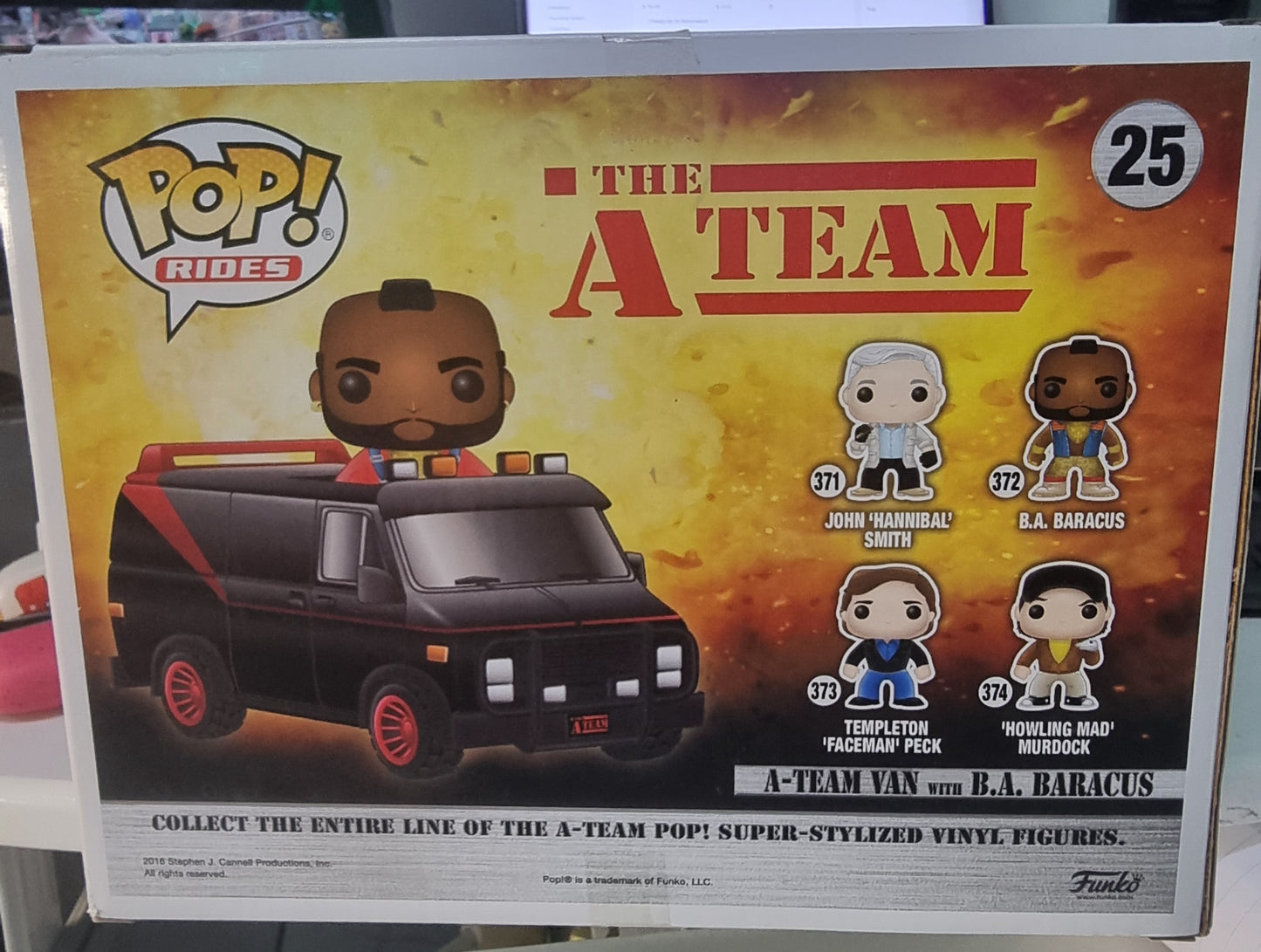 FUNKO RIDES THE A TEAM VAN #25