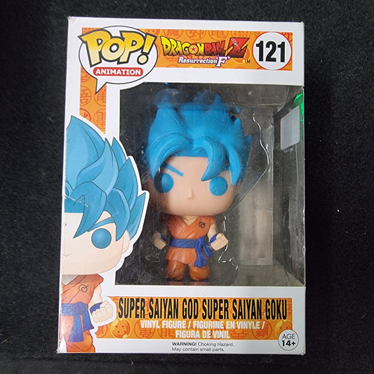 FUNKO POP DRAGON BALL Z SUPER SAIYAN GOD SUPER SAIYAN GOKU #121