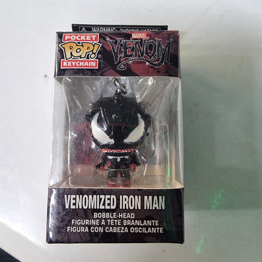 POCKET POP KEYCHAIN MARVEL VENOM VENOMIZED IRON MAN