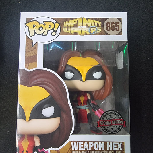 FUNKO POP INFINITY WARPS WEAPON HEX SPECIAL EDITION #865