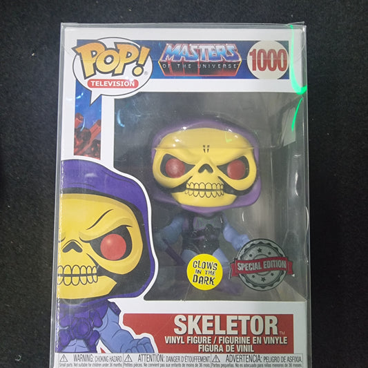 FUNKO POP MASTERS OF THE UNIVERSE SKELETOR #1000 SPECIAL EDITION