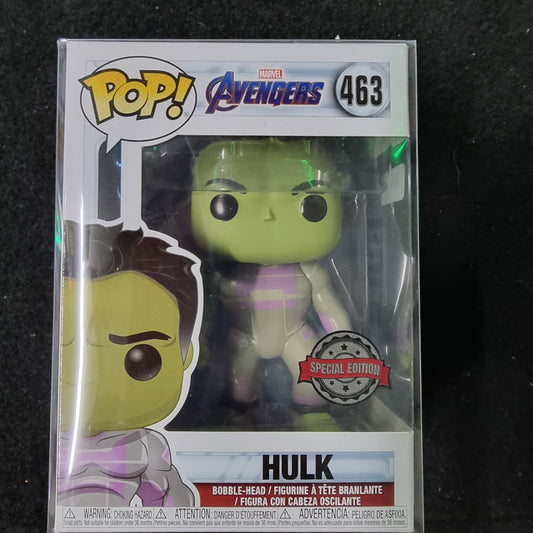 FUNKO POP MARVEL AVENGERS HULK SPECIAL EDITION #463