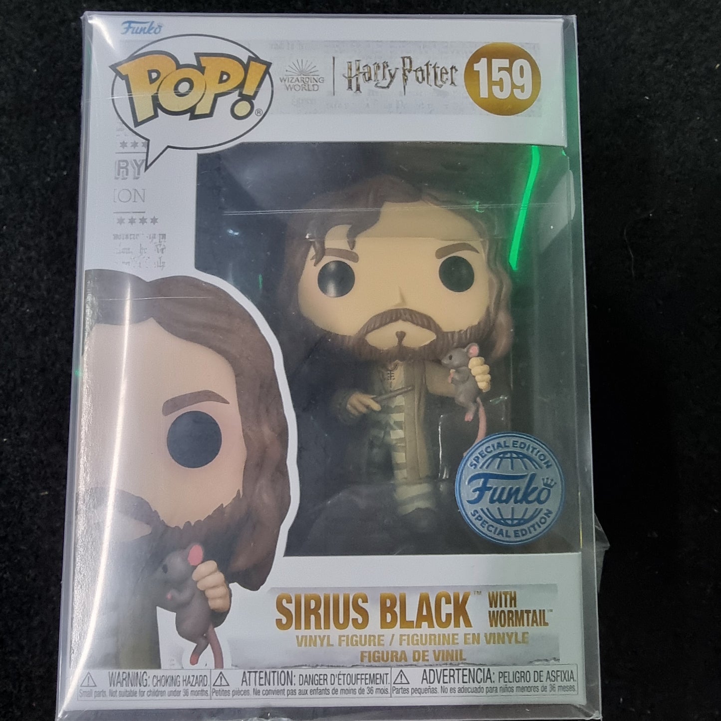 FUNKO POP HARRY POTTER SIRIUS BLACK #159 SPECIAL EDITION