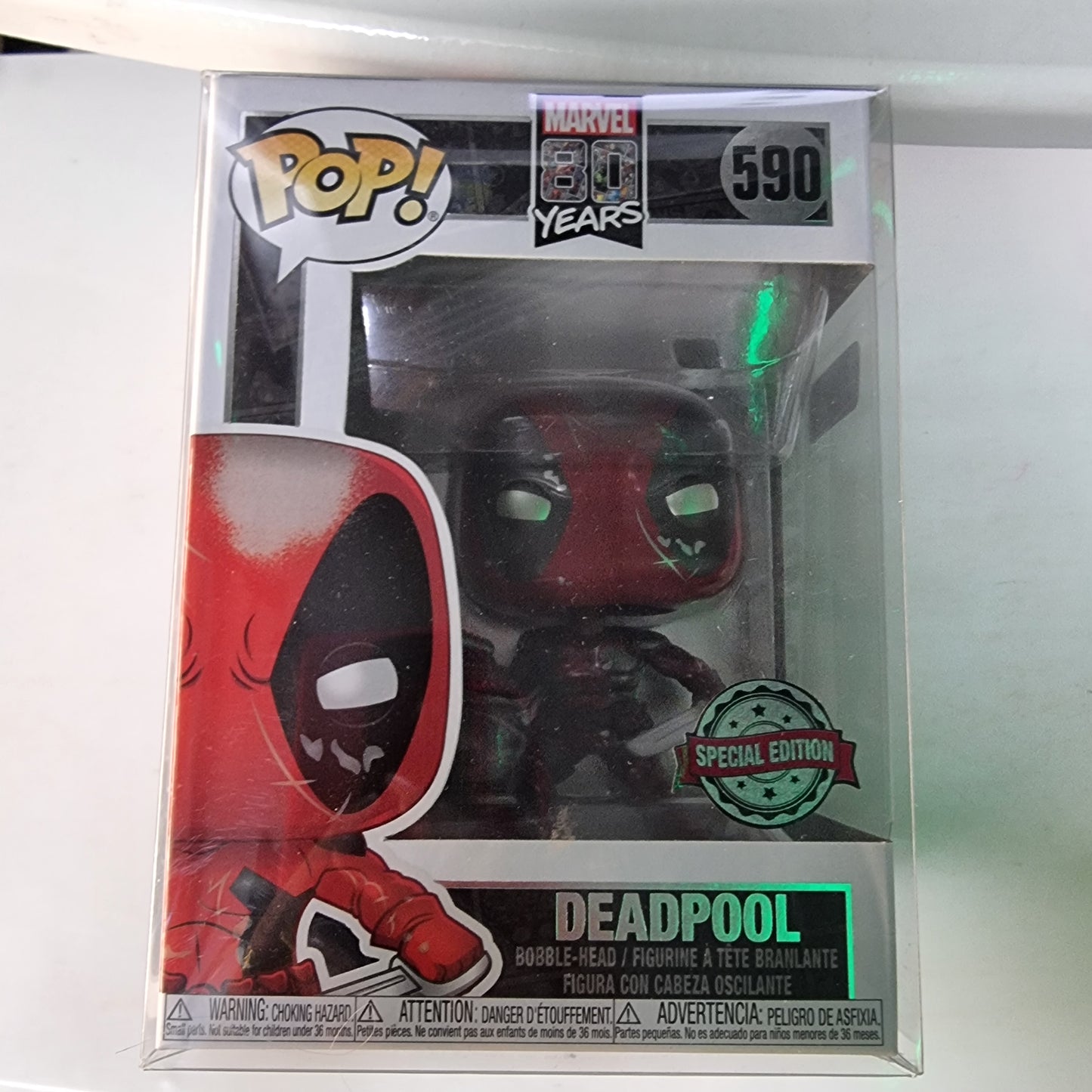 FUNKO POP MARVEL 80 YEARS DEADPOOL # 590