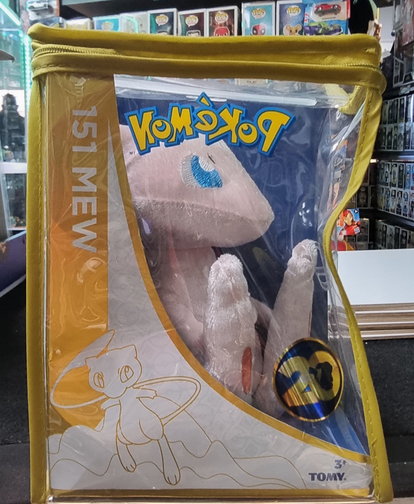 Pokemon 20th Anniversary Official Tomy Soft Toy Plush #151 MEW