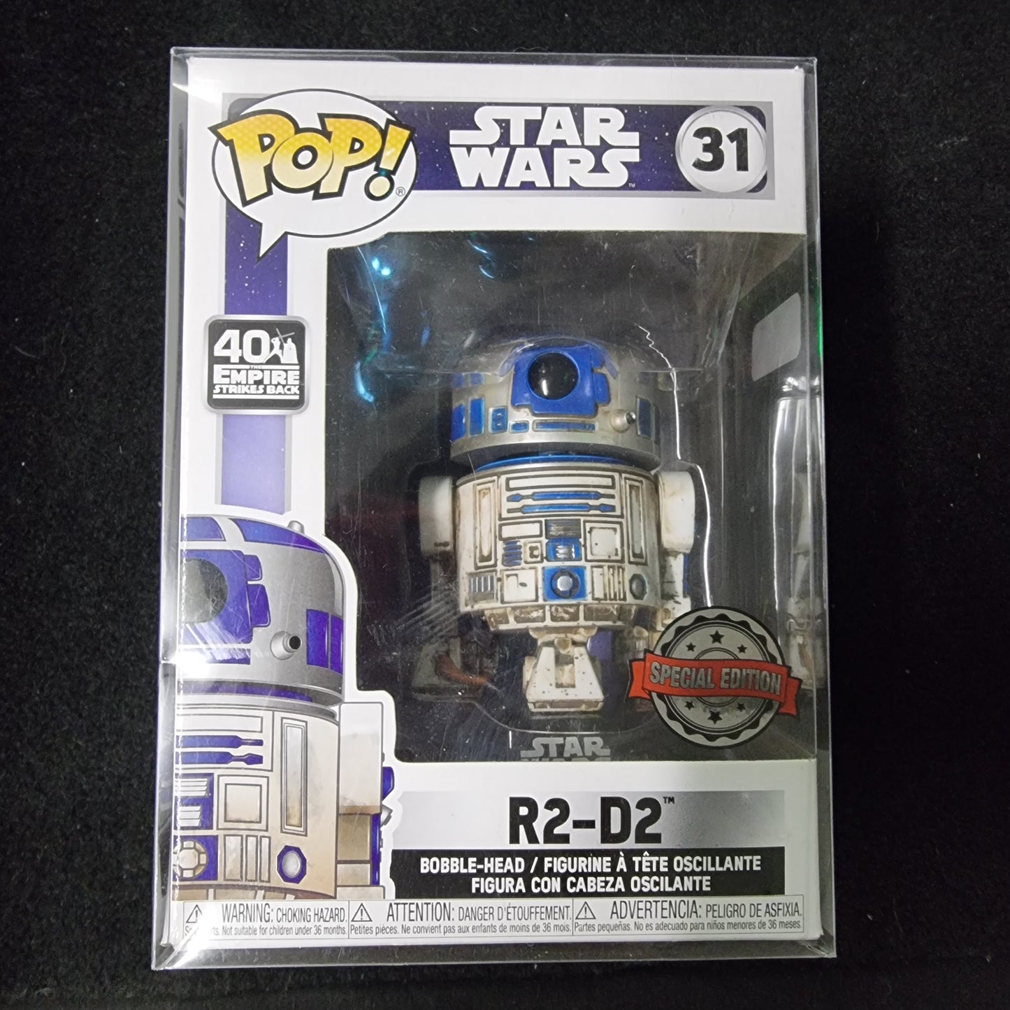 FUNKO POP STAR WAR R2-D2 SPECIAL EDITION #31