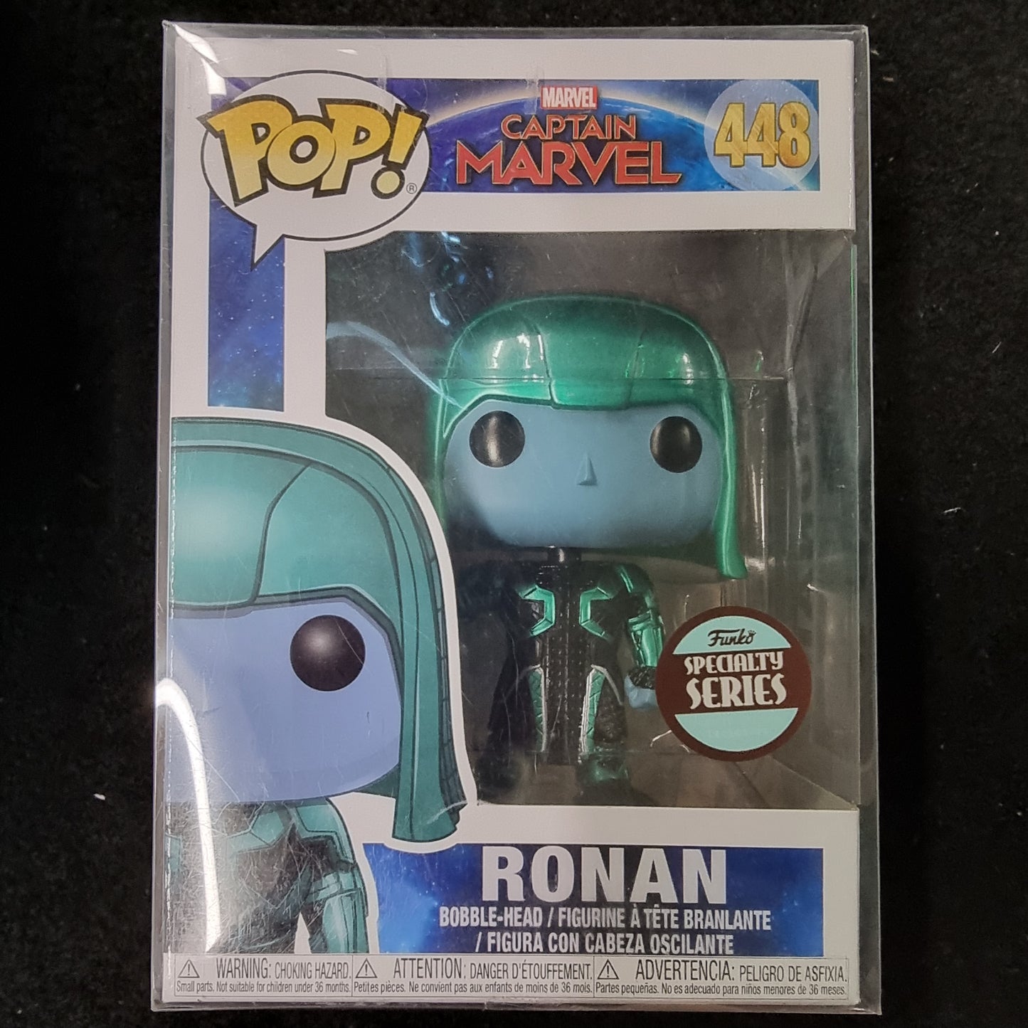 FUNKO POP CAPTAIN MARVEL RONAN #448 SPECALITY SERIES