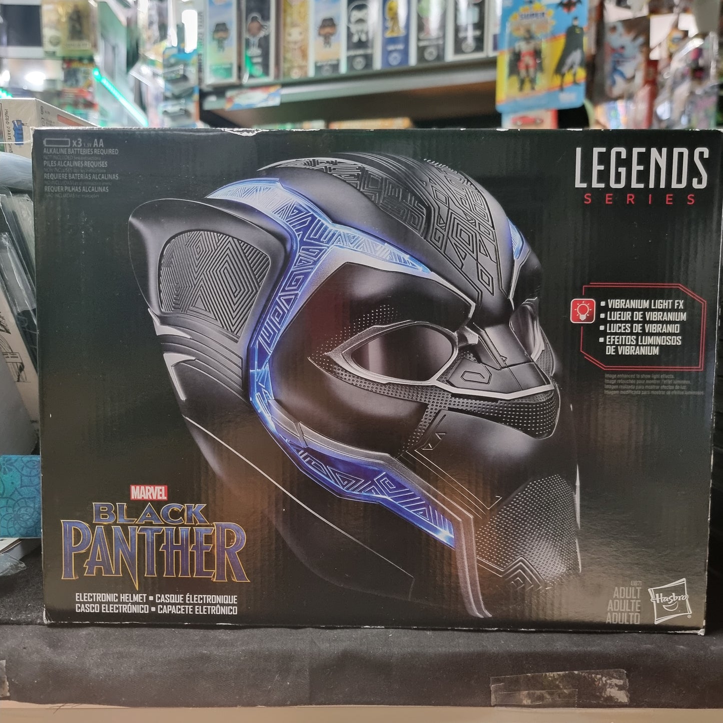 Marvel Legends Series Black Panther Electronic Helmet Avengers Infinity War