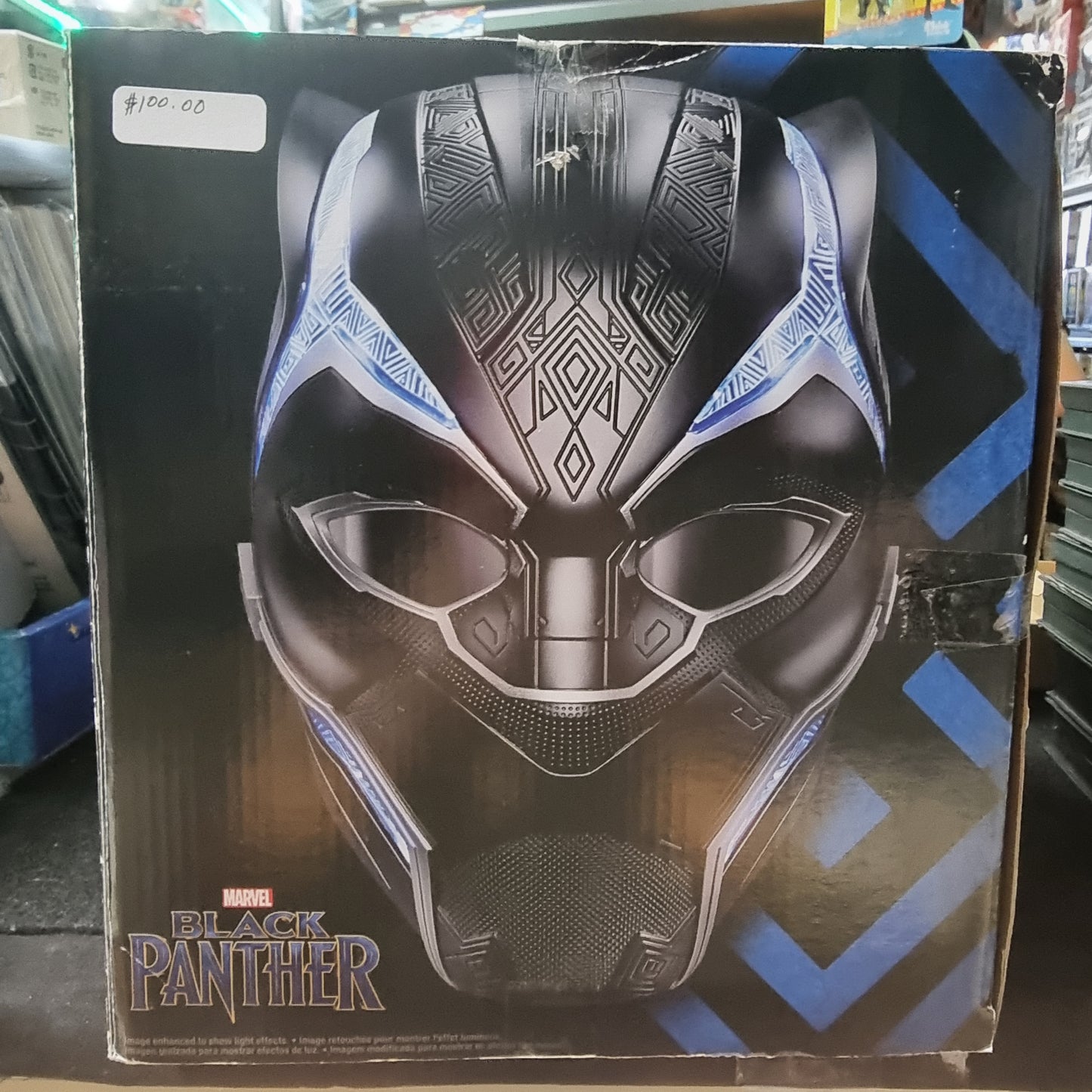 Marvel Legends Series Black Panther Electronic Helmet Avengers Infinity War