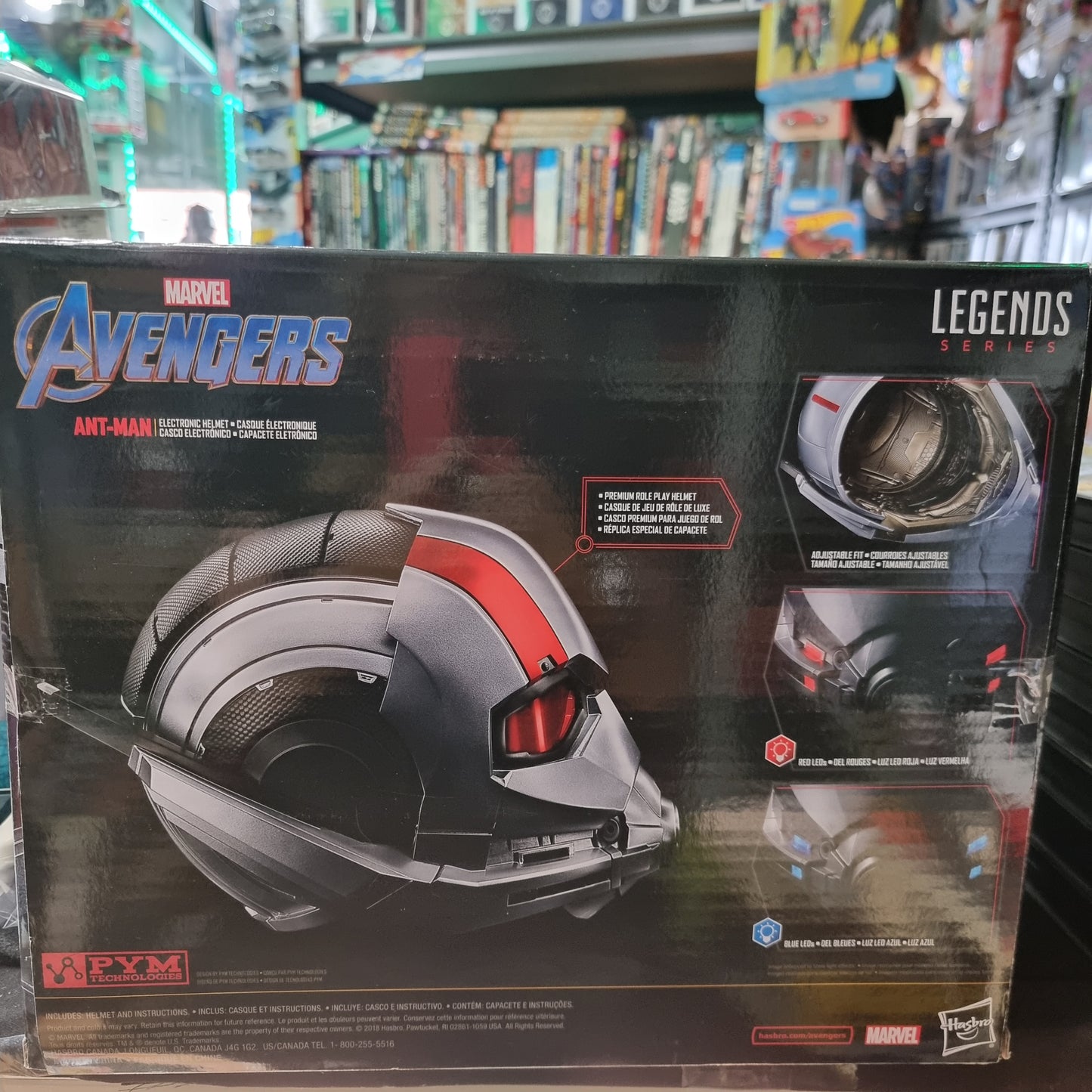 Marvel Legends: Ant-Man Helmet Prop Replica Mask 1:1 Wearable Hasbro