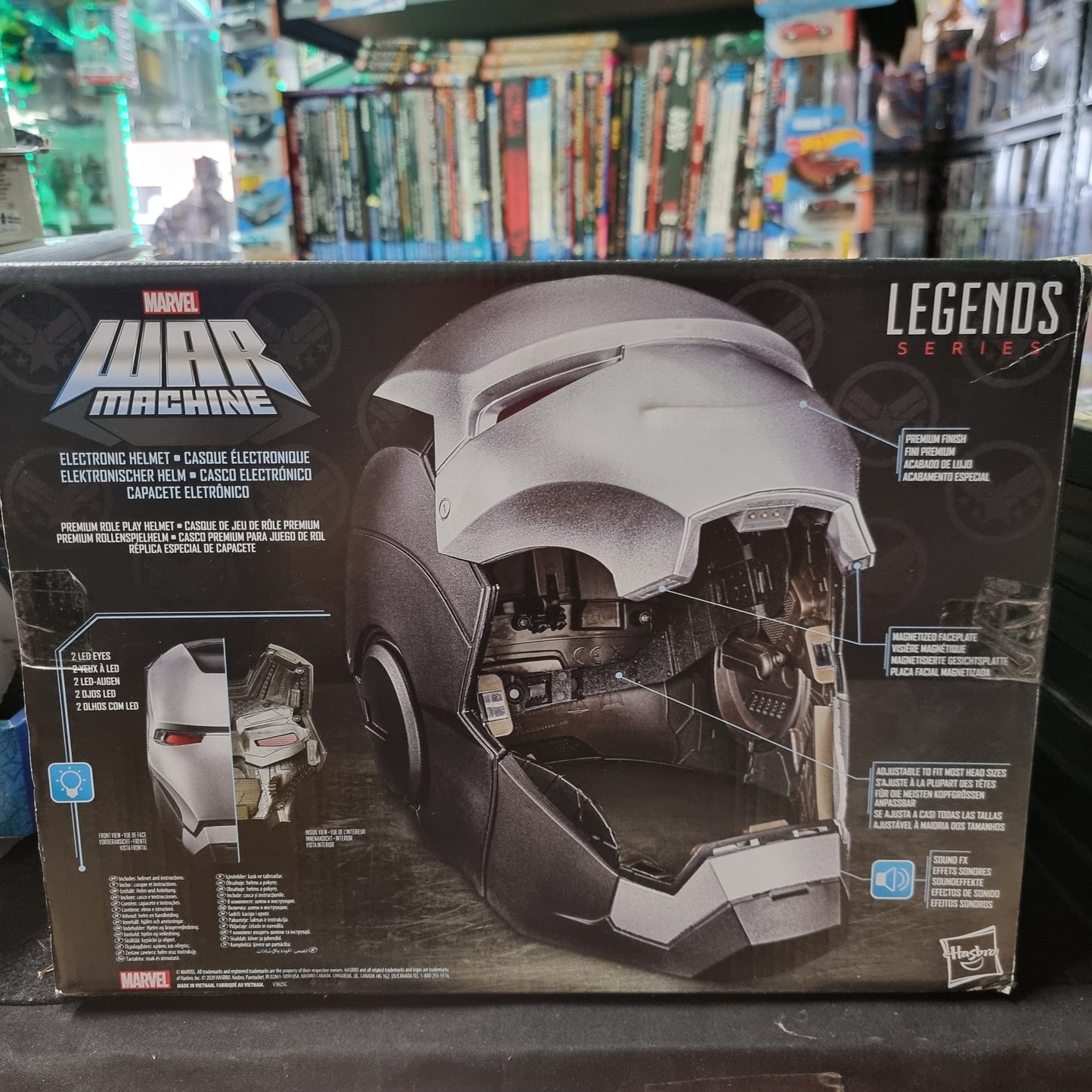 Marvel Legends War Machine Electronic Helmet