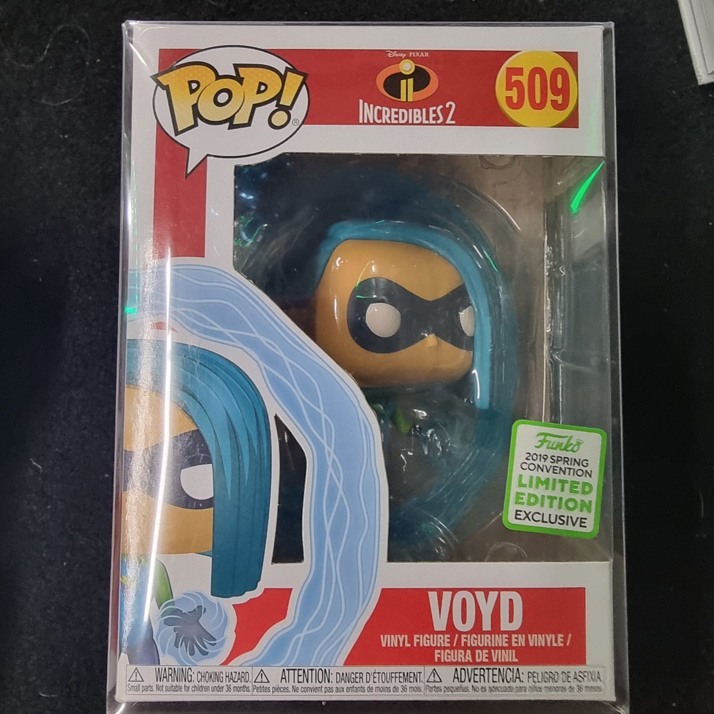 FUNKO POP INCREDIBLES 2 VOYD 2019 SPRING CONVENTION LIMITED EDITION #509