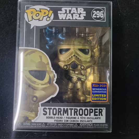 FUNKO POP STAR WAR STORMTROOPER LIMITED EDITION #296