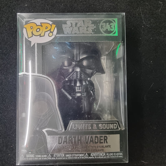 FUNKO POP STAR WAR DARTH VADER LIGHT & SOUND #343