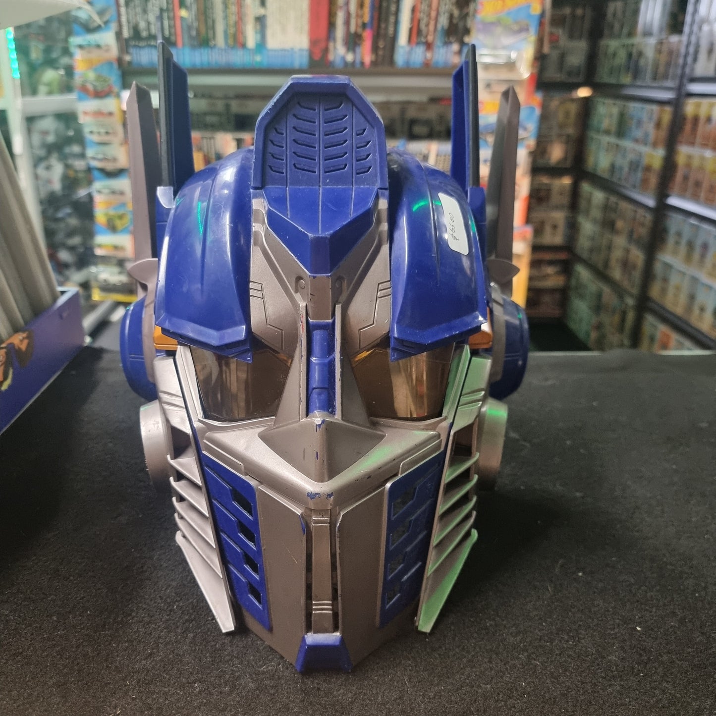 2006 HASBRO TRANSFORMERS OPTIMUS PRIME TALKING HELMET MASK