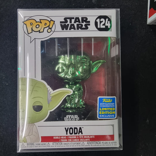 FUNKO POP YODA LIMITED EDITION #124