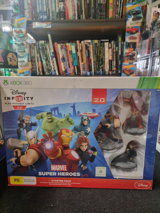 Disney Infinity 2.0 Marvel Super Heroes Starter Pack Xbox 360