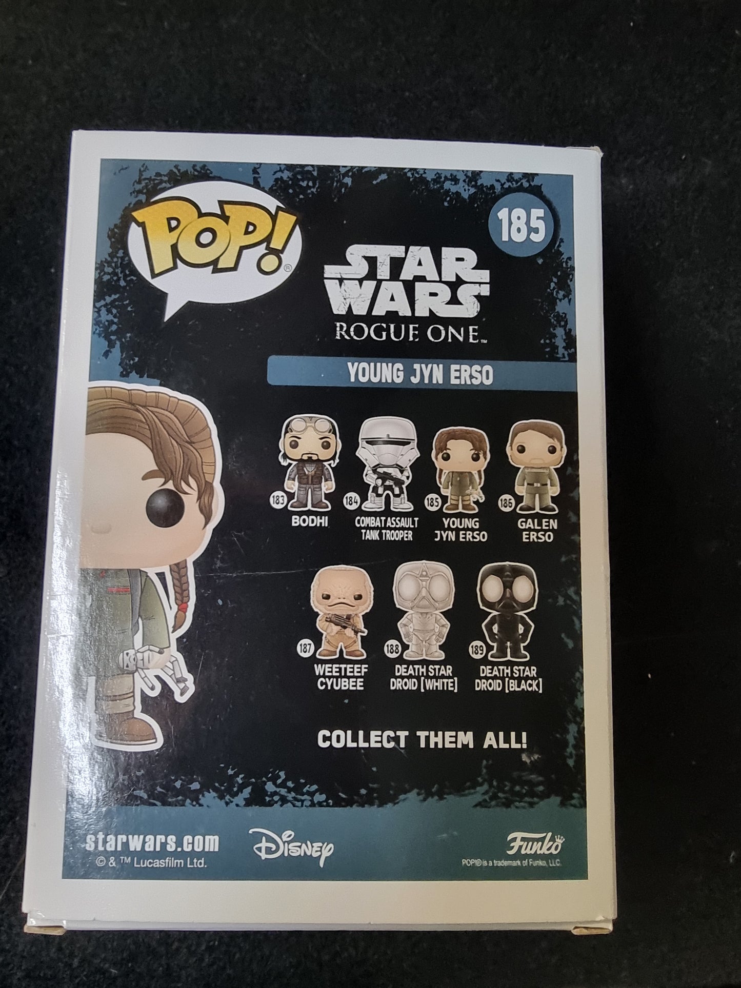 FUNKO POP STAR WARS YOUNG JYN ERSO #185