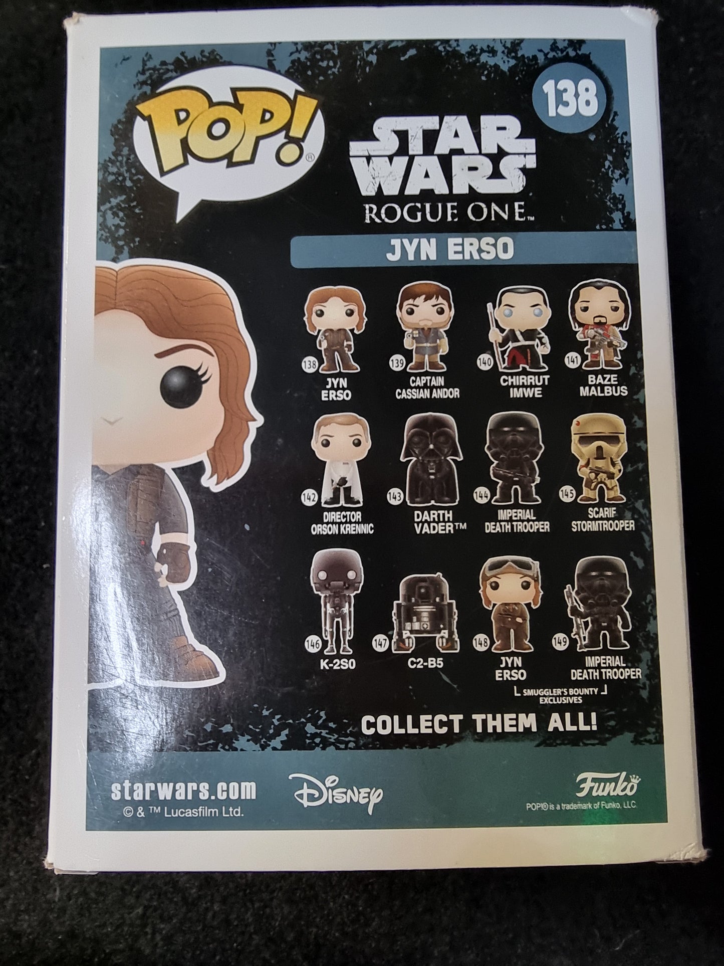 FUNKO POP STAR WARS JYN ERSO #138