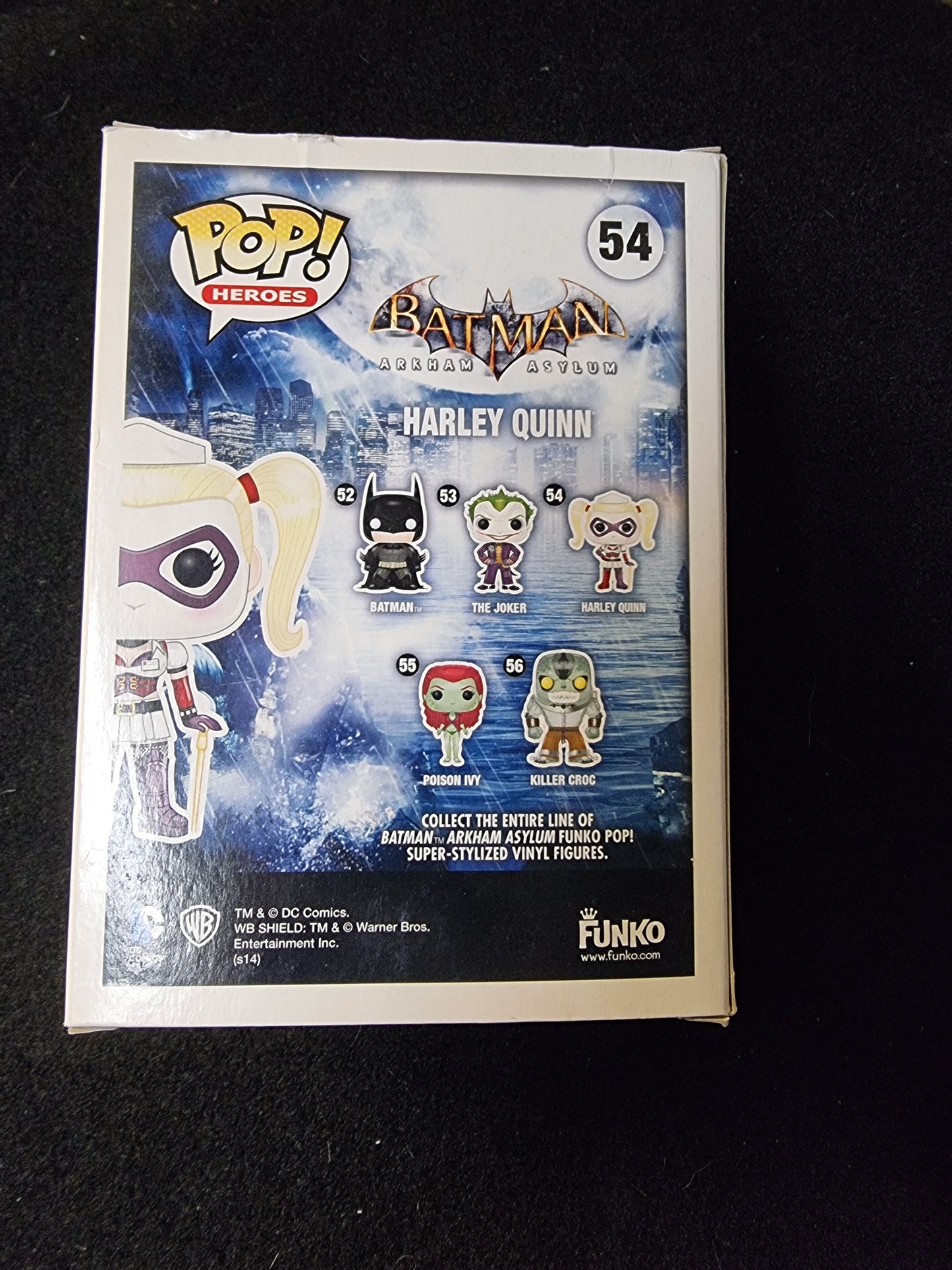 FUNKO POP BATMAN ARKHAM ASYLUM HARLEY QUINN #54