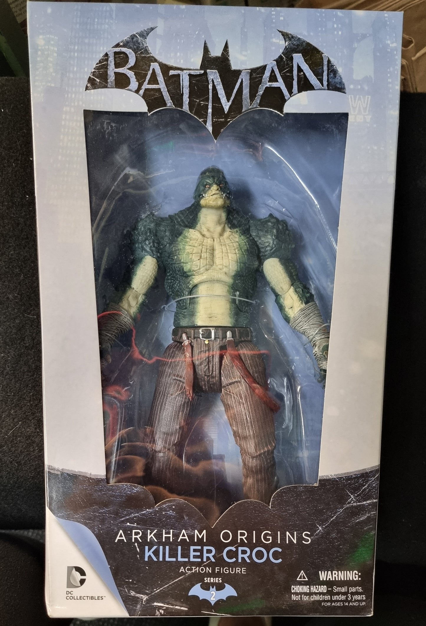 BATMAN ARKHAM ORIGINS KILLER CROC ACTION FIGURE