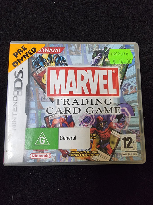 NINTENDO DS MARVEL TRDING CARD GAME