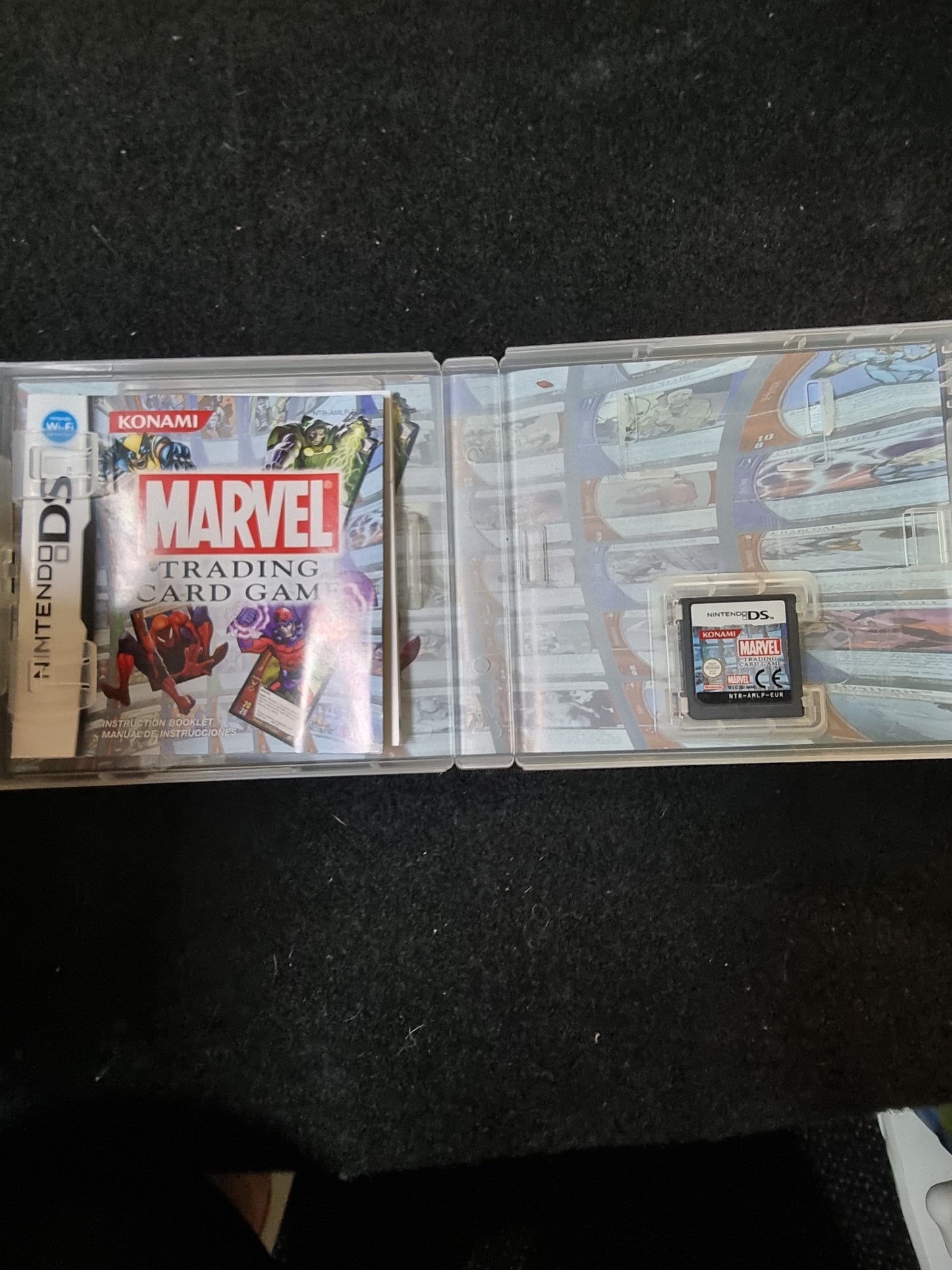 NINTENDO DS MARVEL TRDING CARD GAME