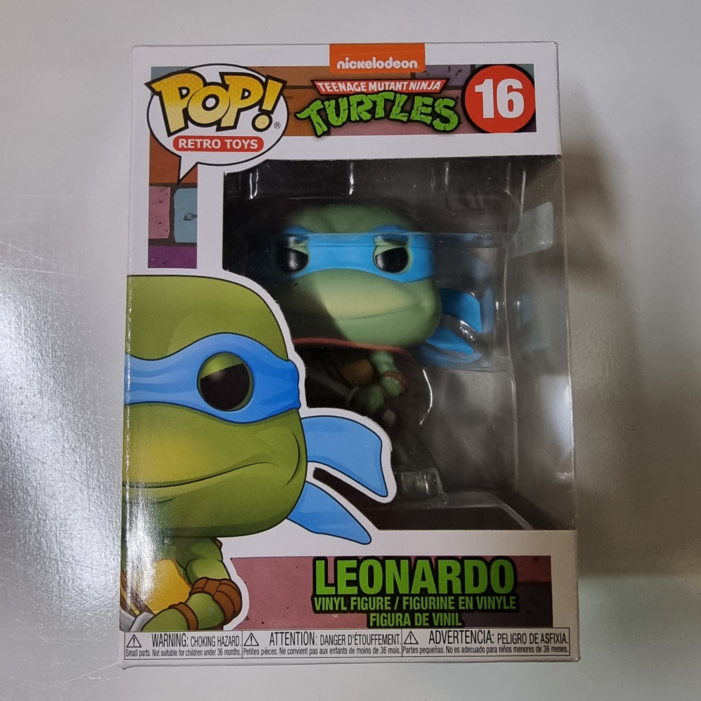 FUNKO POP TEENAGE MUTANT NINJA TURTLES LEONARDO #16