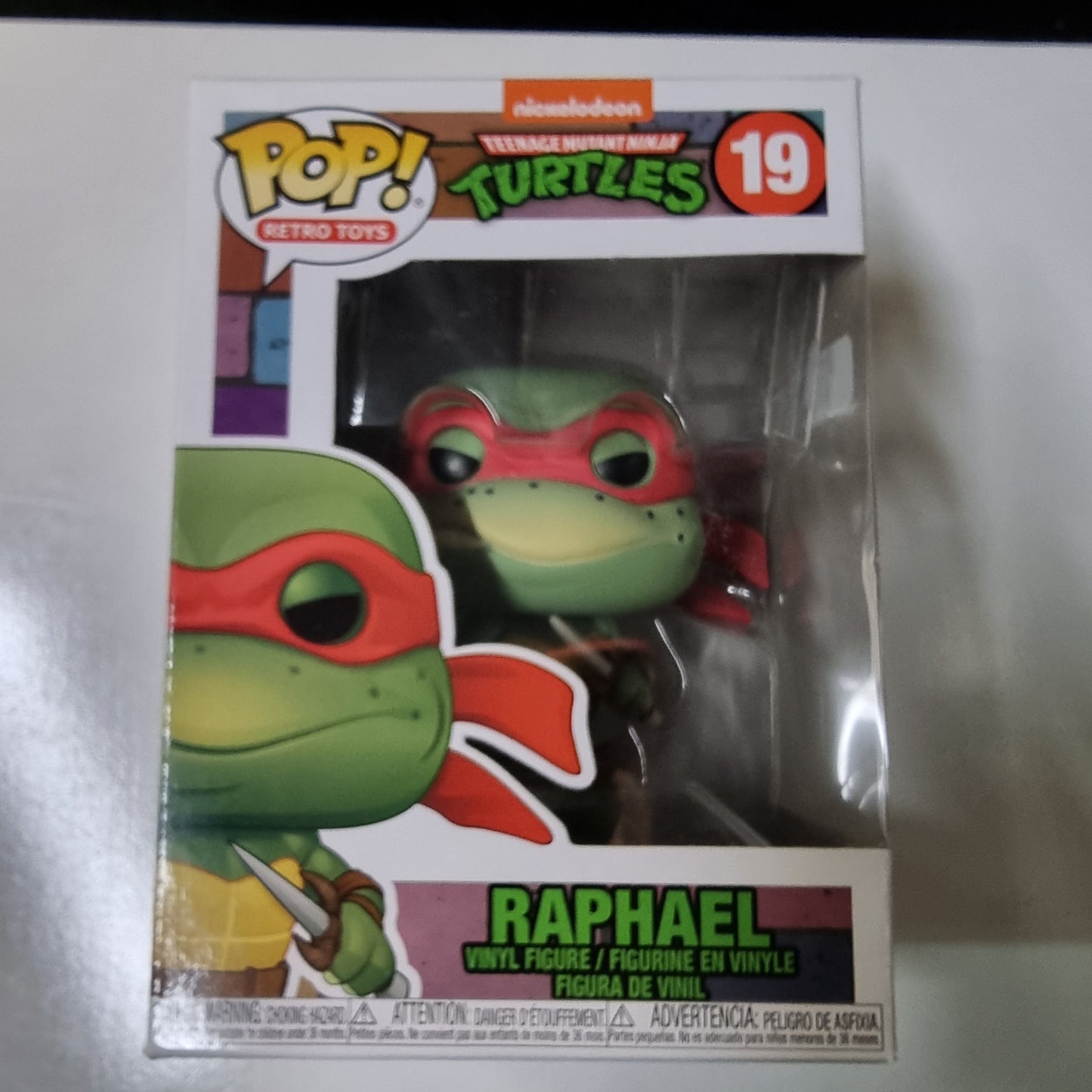 FUNKO POP TEENAGE MUTANT NINJA TURTLES RAPHAEL #19