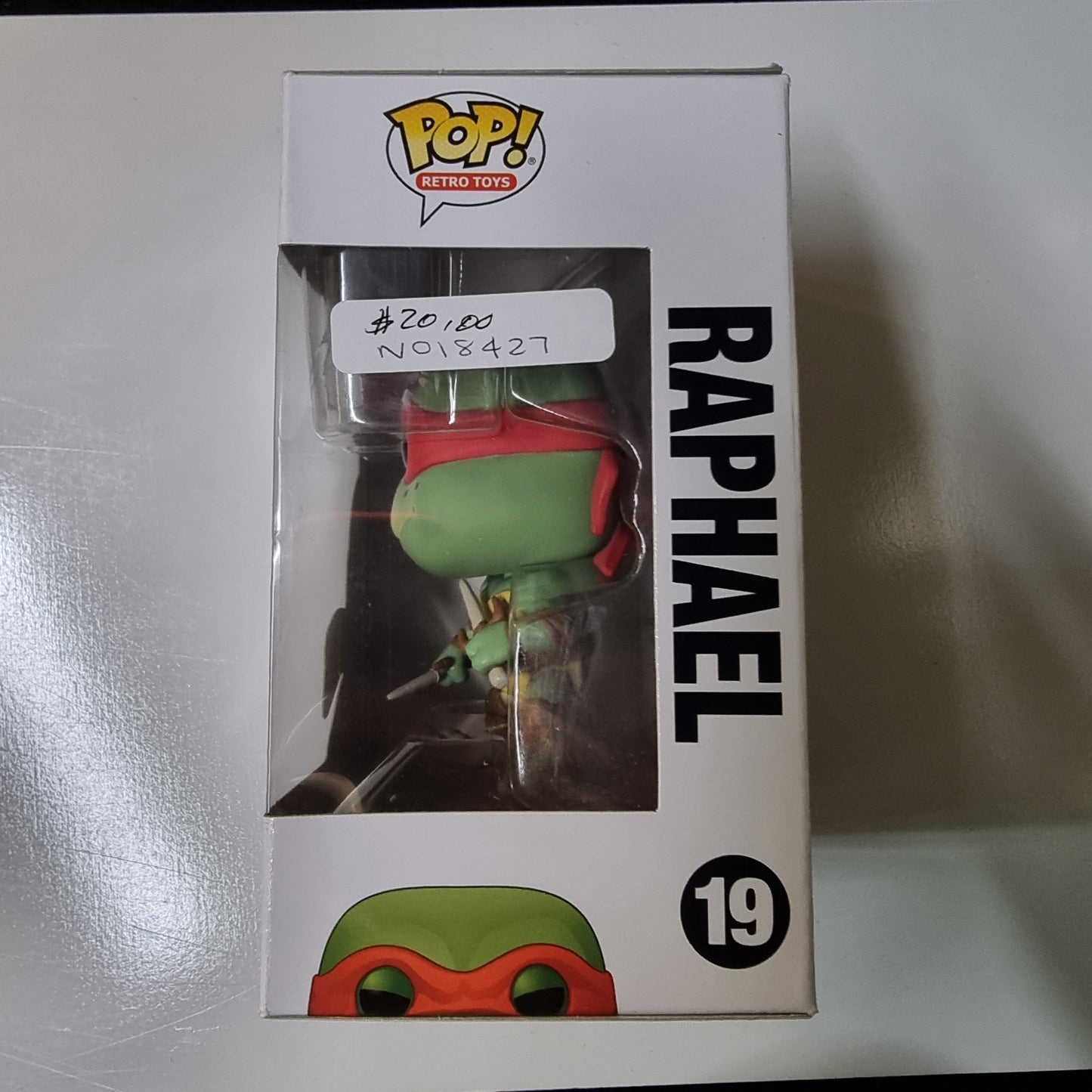 FUNKO POP TEENAGE MUTANT NINJA TURTLES RAPHAEL #19