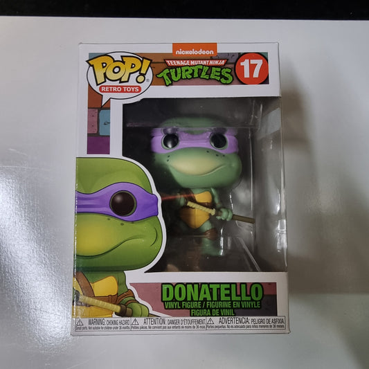 FUNKO POP TEENAGE MUTANT NINJA TURTLES DONATELLO #17