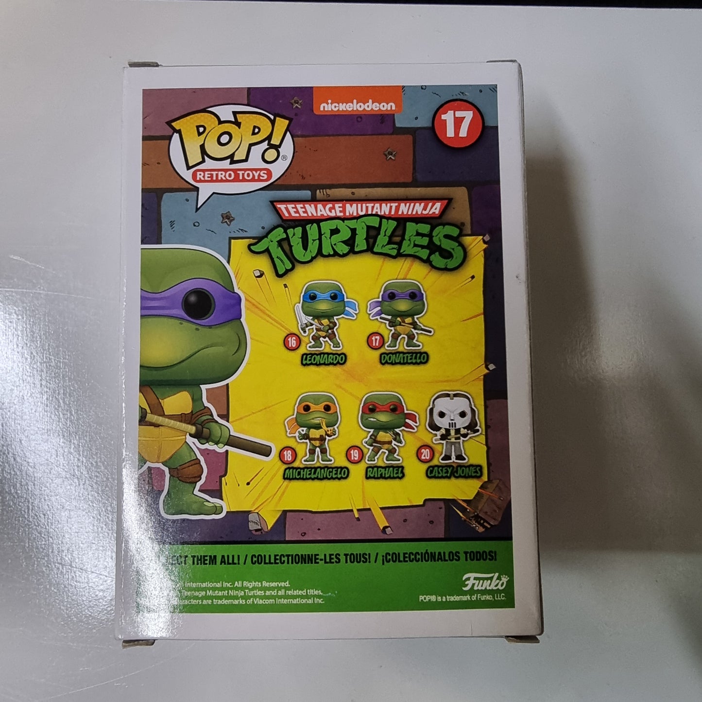 FUNKO POP TEENAGE MUTANT NINJA TURTLES DONATELLO #17