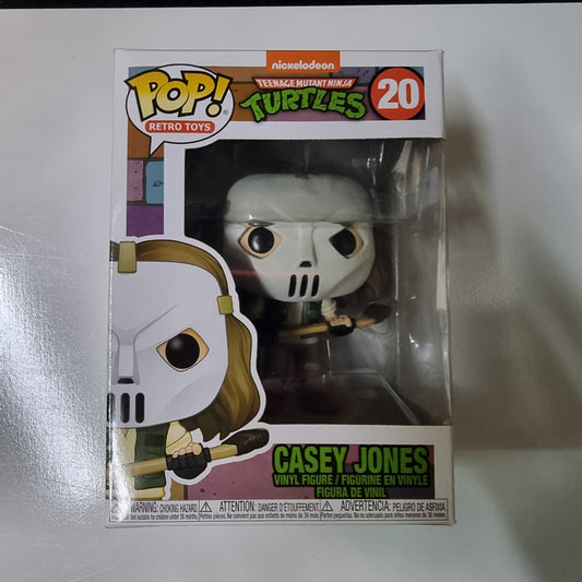 FUNKO POP TEENAGE MUTANT NINJA TURTLES CASEY JONES #20